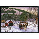 Down Memory Lane-THEWIN9447 Print 26.75"x40" by Thelma Winter