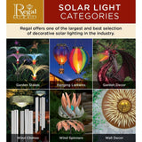 Dragon Solar Stake - Red