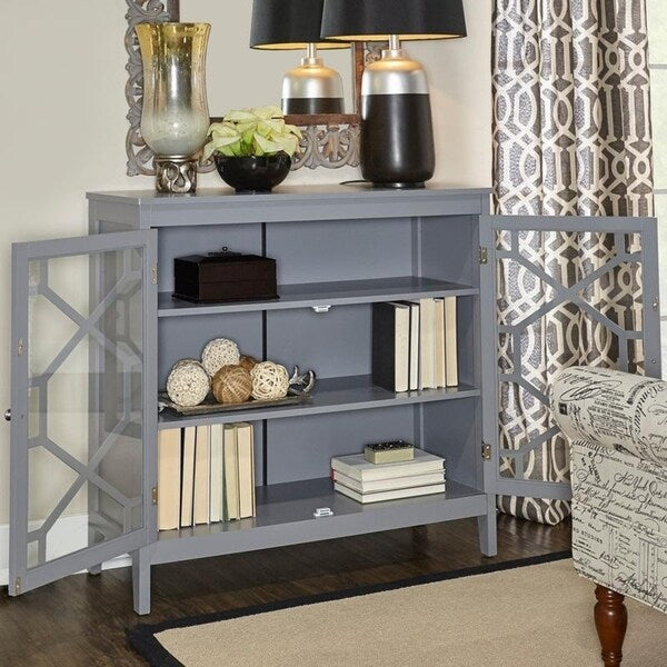 Drake Grey Large Cabinet