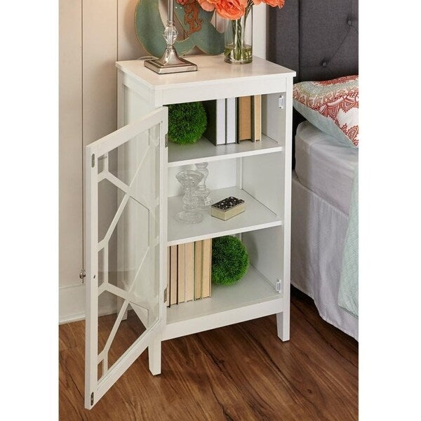Drake White Small Cabinet