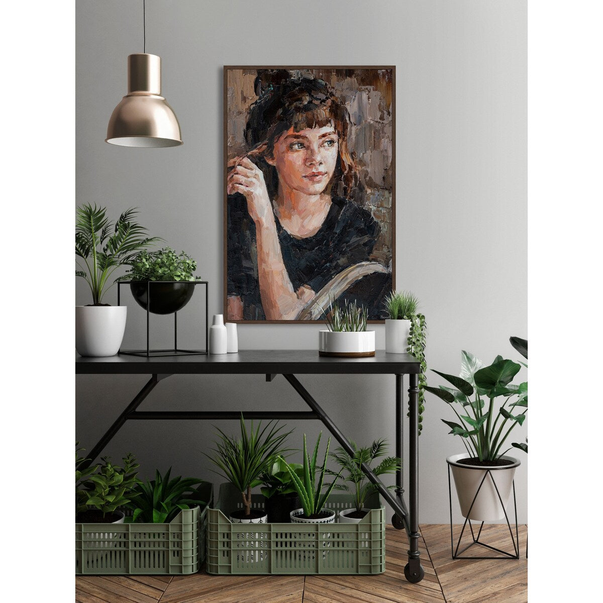 Dream Always Floater Framed Print on Canvas