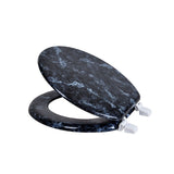 Dream Bath Heavy Duty Round Toilet Seat with non-slip seat and quick-attach easy install hardware