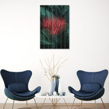 Dream On Print On Wood by Emanuela Carratoni - Multi-Color