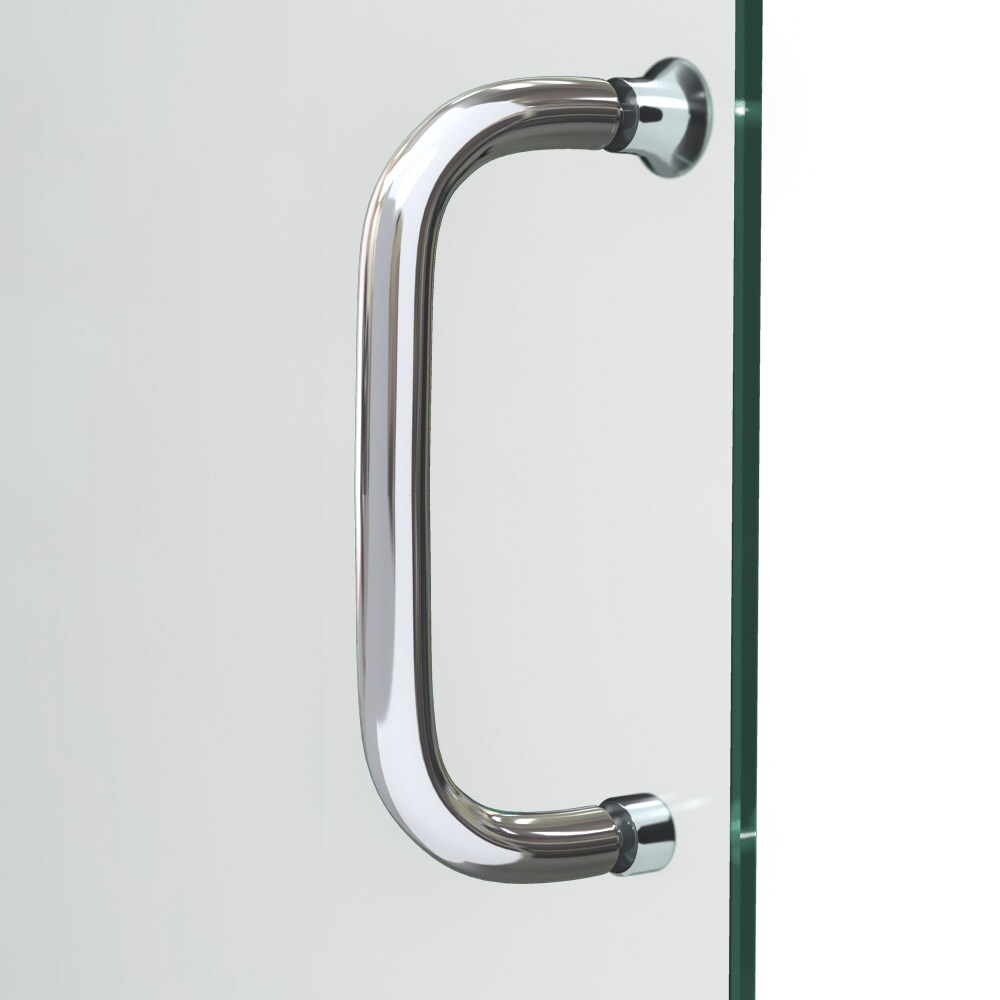 DreamLine Infinity-Z 36 in. D x 48 in. W x 76 3/4 in. H Sliding Shower Door, Shower Base and Backwall Kit