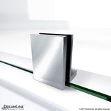 DreamLine Prism Plus 42 in. x 42 in. x 74 3/4 in. Shower Enclosure and Shower Base Kit - 42" x 42"