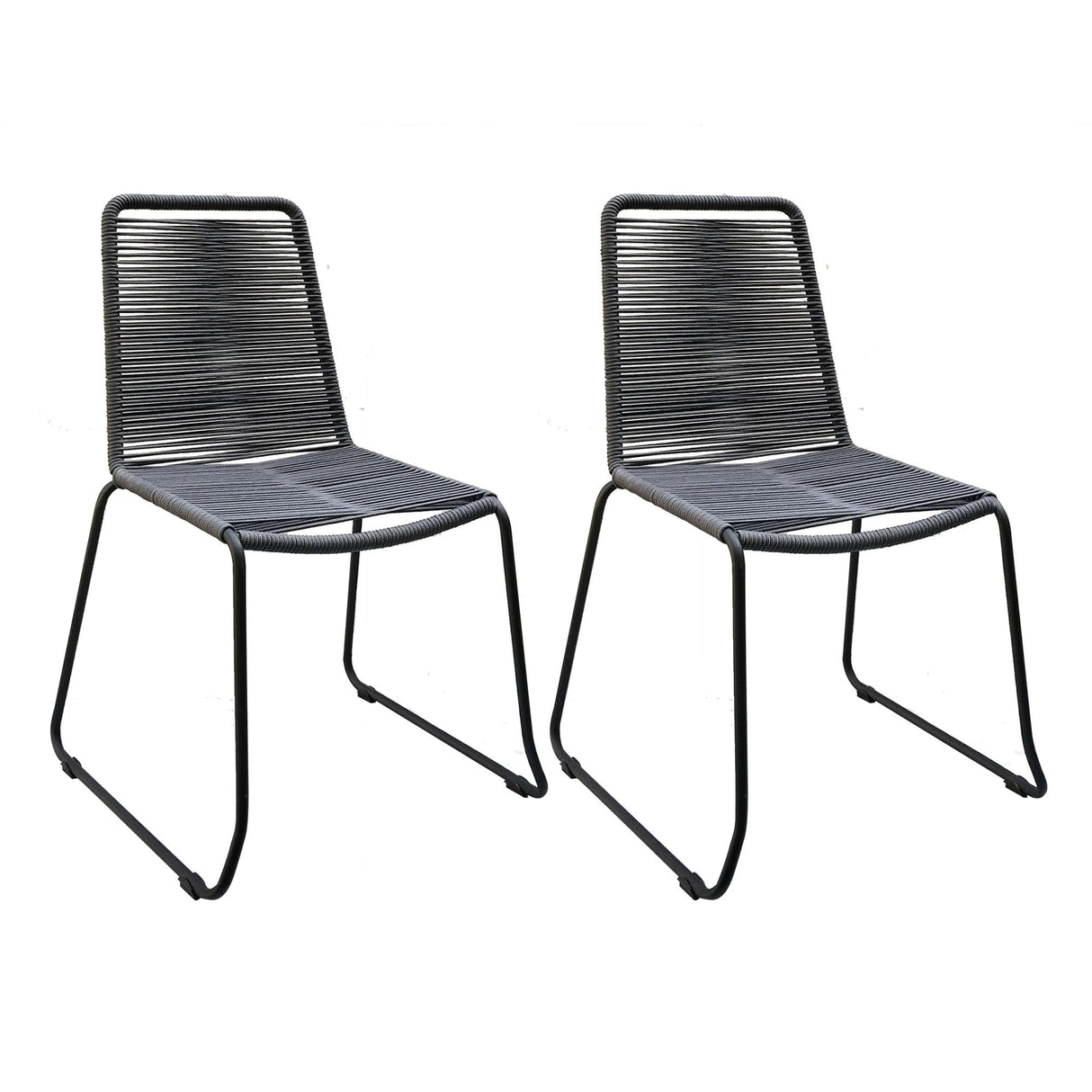 DreamPatio Lux Rope Chair - Set of 2