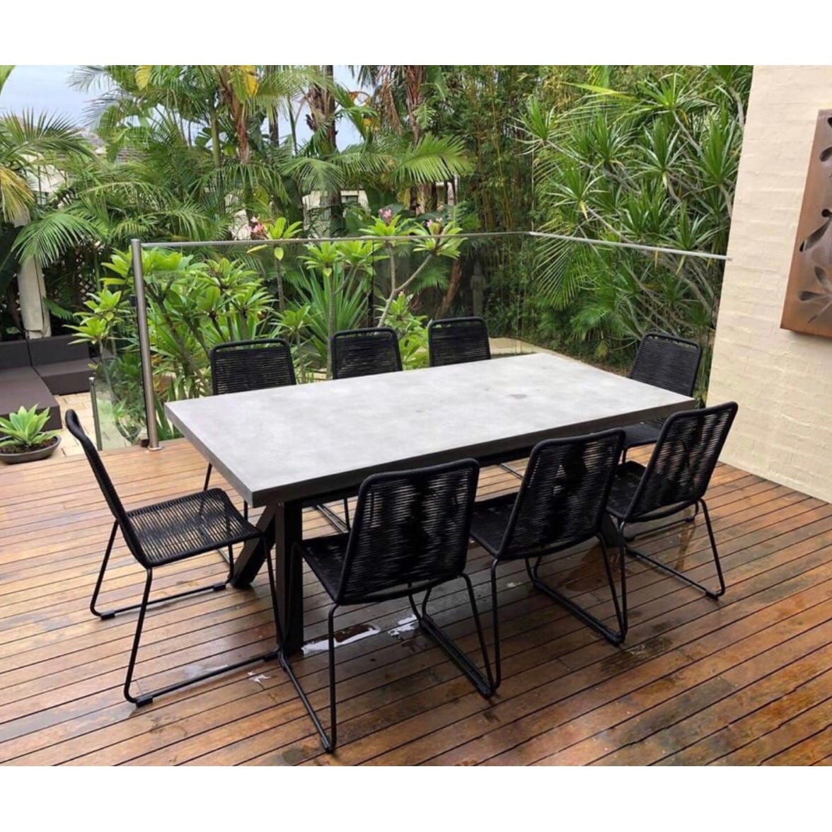 DreamPatio Lux Rope Chair - Set of 2