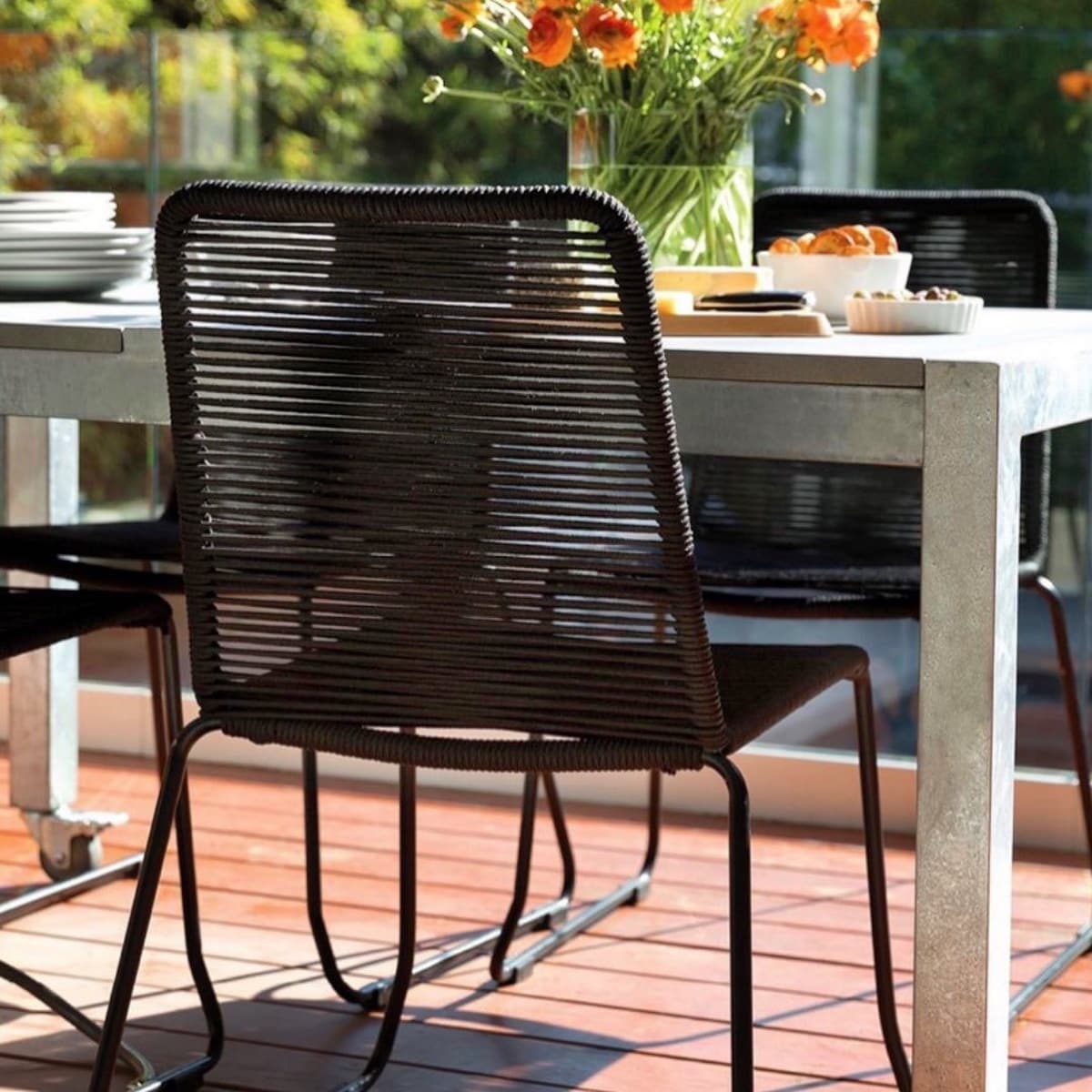 DreamPatio Lux Rope Chair - Set of 2