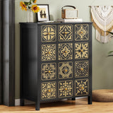 Dresser for Bedroom with 4 Drawers Charging Station
