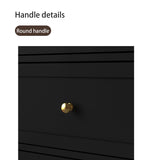 Dresser for Bedroom with Deep Drawers Wooden 6 Drawer Double Dresser