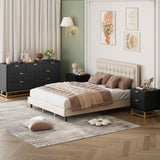 Dresser for Bedroom, 53.5" Large Drawer Dresser Organizer