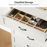 Dresser with 5 Drawers for Bedroom