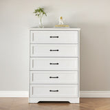 Dresser with 5 Drawers for Bedroom