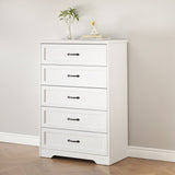 Dresser with 5 Drawers for Bedroom