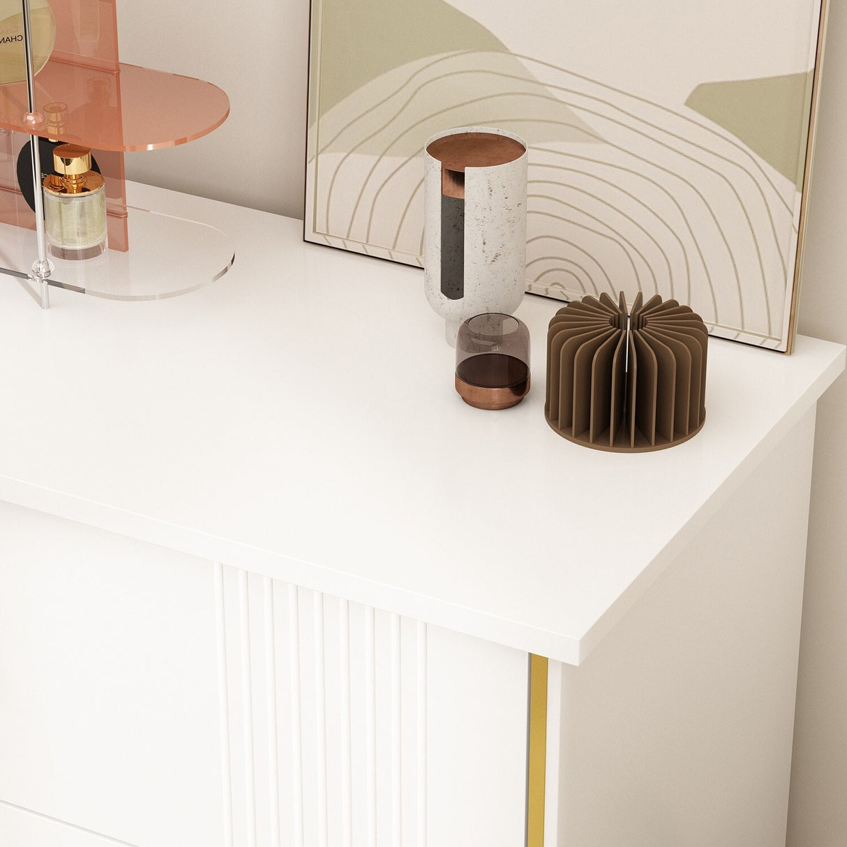 Dressers Drawer Storage Lacquer Bedroom Living RoomHallway Entryway
