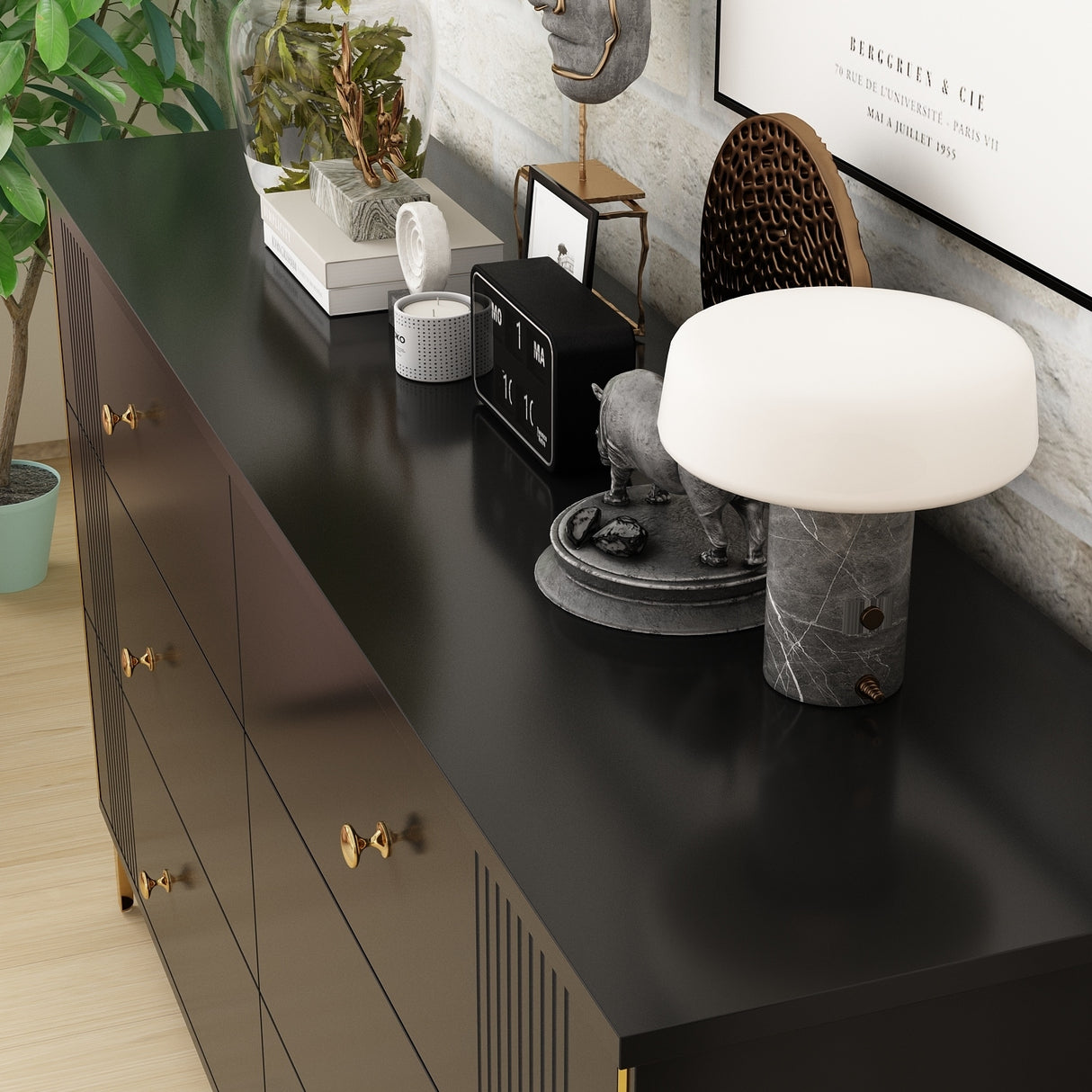 Dressers Drawer Storage Lacquer Bedroom Living RoomHallway Entryway