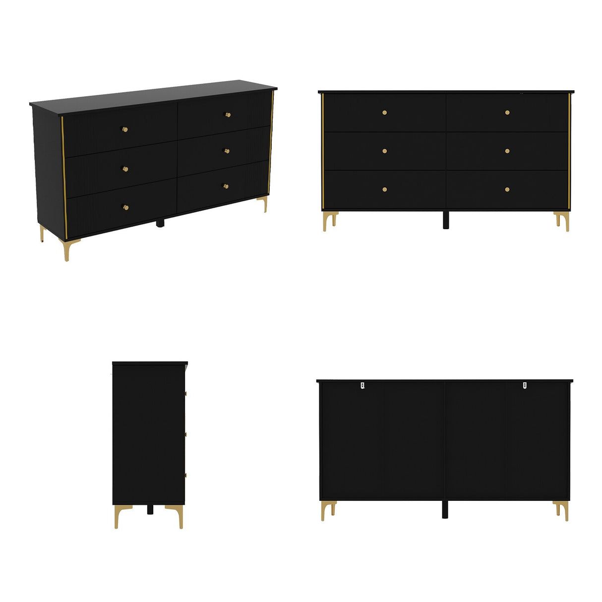 Dressers Drawer Storage Lacquer Bedroom Living RoomHallway Entryway