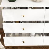Dressers Drawer Storage Lacquer Bedroom Living RoomHallway Entryway