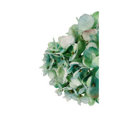 Dried Garden Artificial Hydrangea Stem Teal Set of 6 - N/A