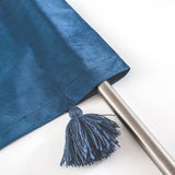 DriftAway Boho Velvet Handmade Tassel Curtain Room Darkening Thermal Insulated Window Curtains