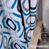 DriftAway Camden Geometric Lattice Printed Grommet Blackout Curtains