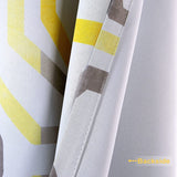 DriftAway Camden Geometric Lattice Printed Grommet Blackout Curtains