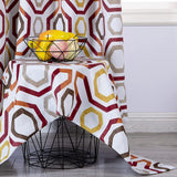 DriftAway Camden Geometric Lattice Printed Grommet Blackout Curtains