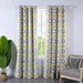 DriftAway Camden Geometric Lattice Printed Grommet Blackout Curtains
