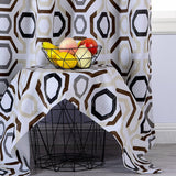 DriftAway Camden Geometric Lattice Printed Grommet Blackout Curtains