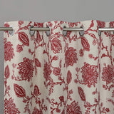 Oleson Jacobean Floral Linen Blend Blackout Curtain Panel