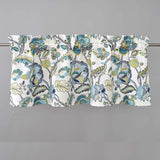 DriftAway Layla Classic America Style Floral Leaves Room Darkening Window Curtain Valance Rod Pocket