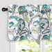 DriftAway Layla Classic America Style Floral Leaves Room Darkening Window Curtain Valance Rod Pocket