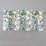 DriftAway Layla Classic America Style Floral Leaves Room Darkening Window Curtain Valance Rod Pocket