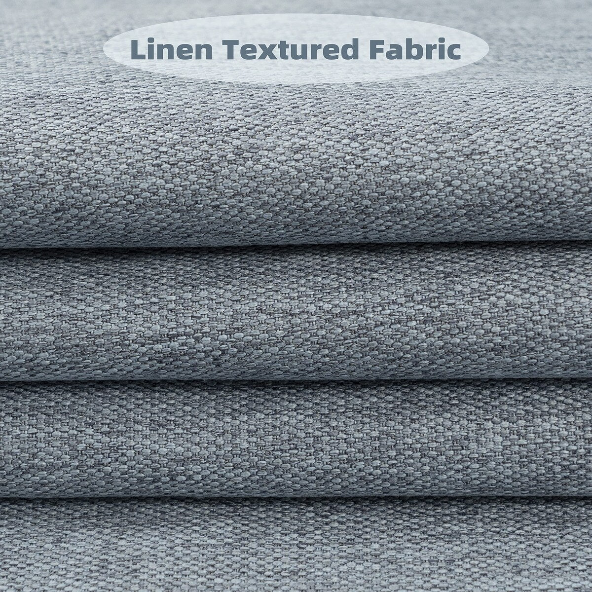 DriftAway Pinch Pleat Faux Linen Textured Blackout Curtains