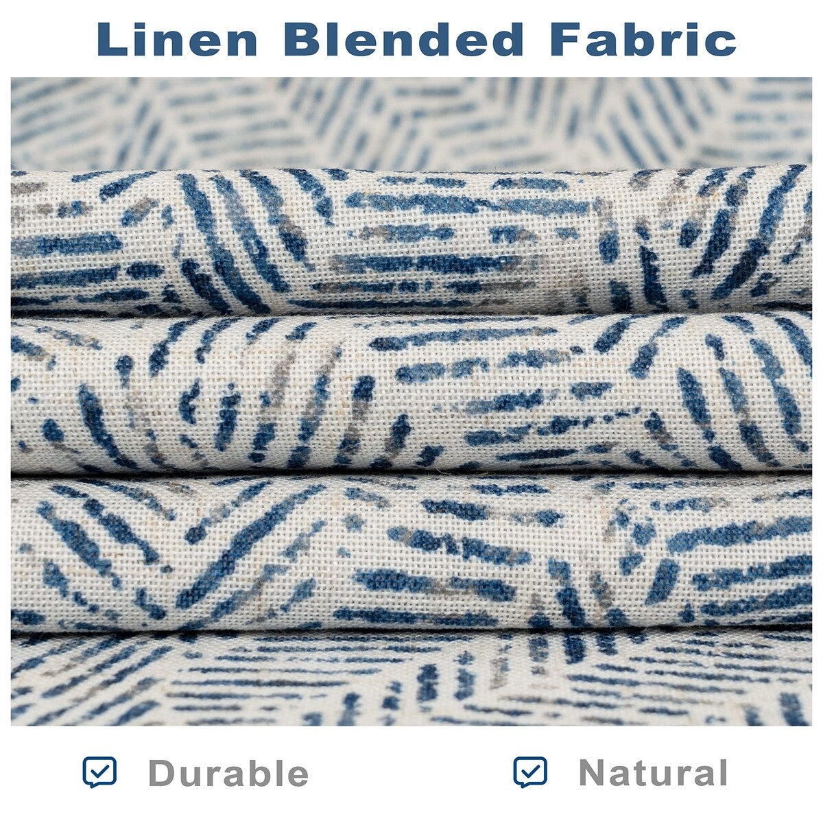 DriftAway Roman Linen Blend Blackout Valance