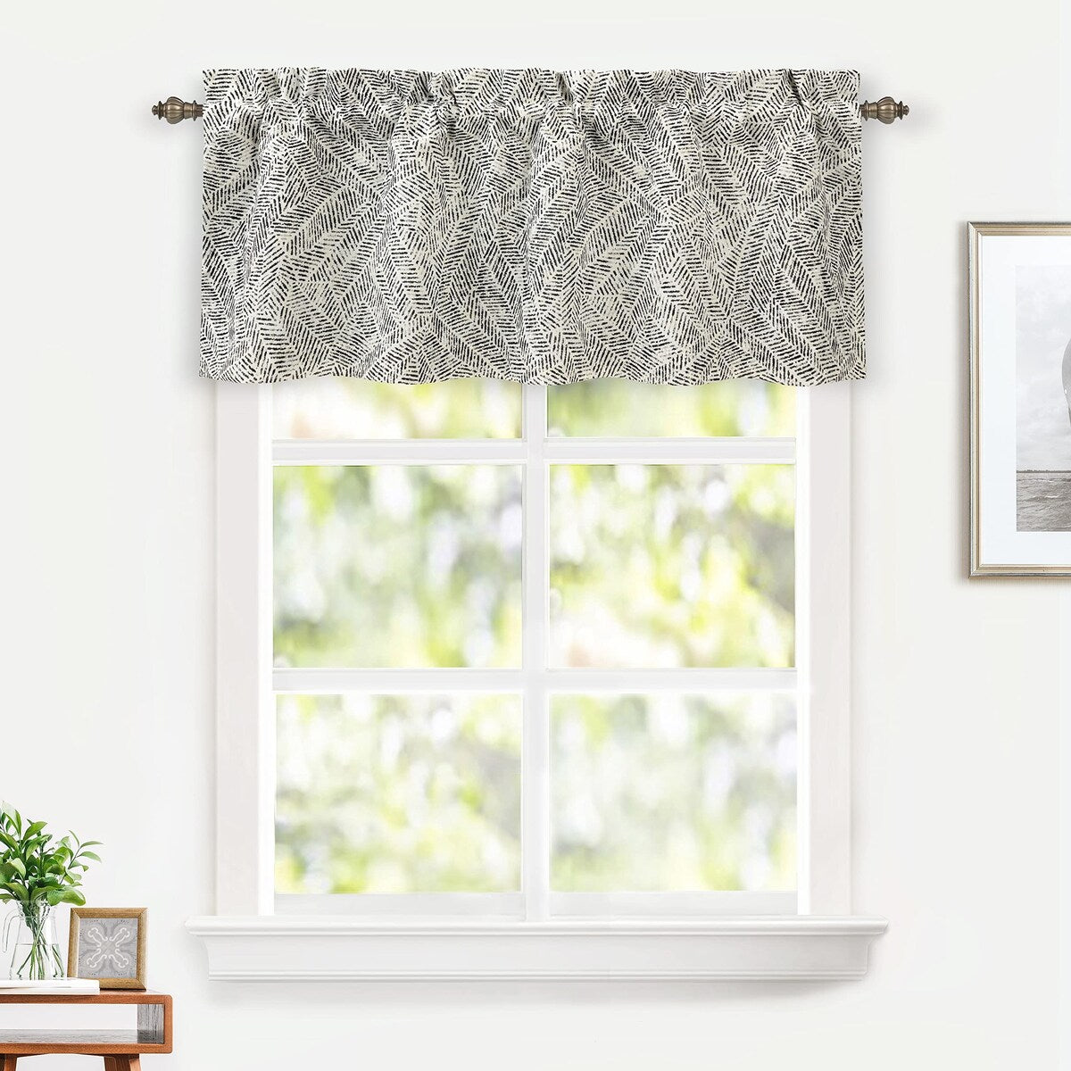 DriftAway Roman Linen Blend Blackout Valance