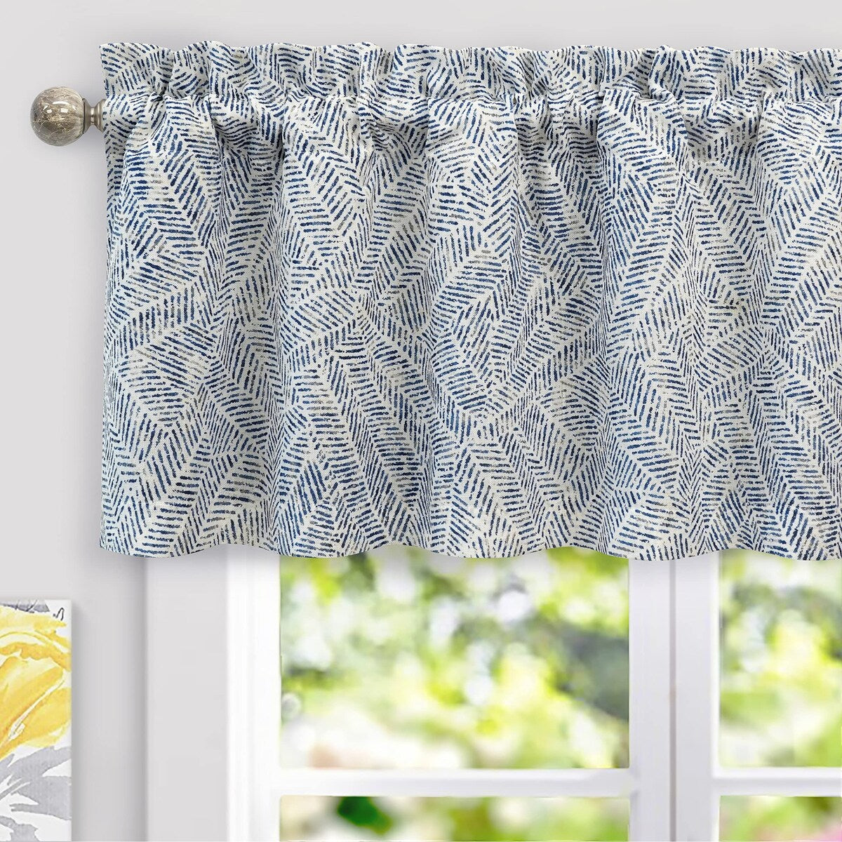 DriftAway Roman Linen Blend Blackout Valance
