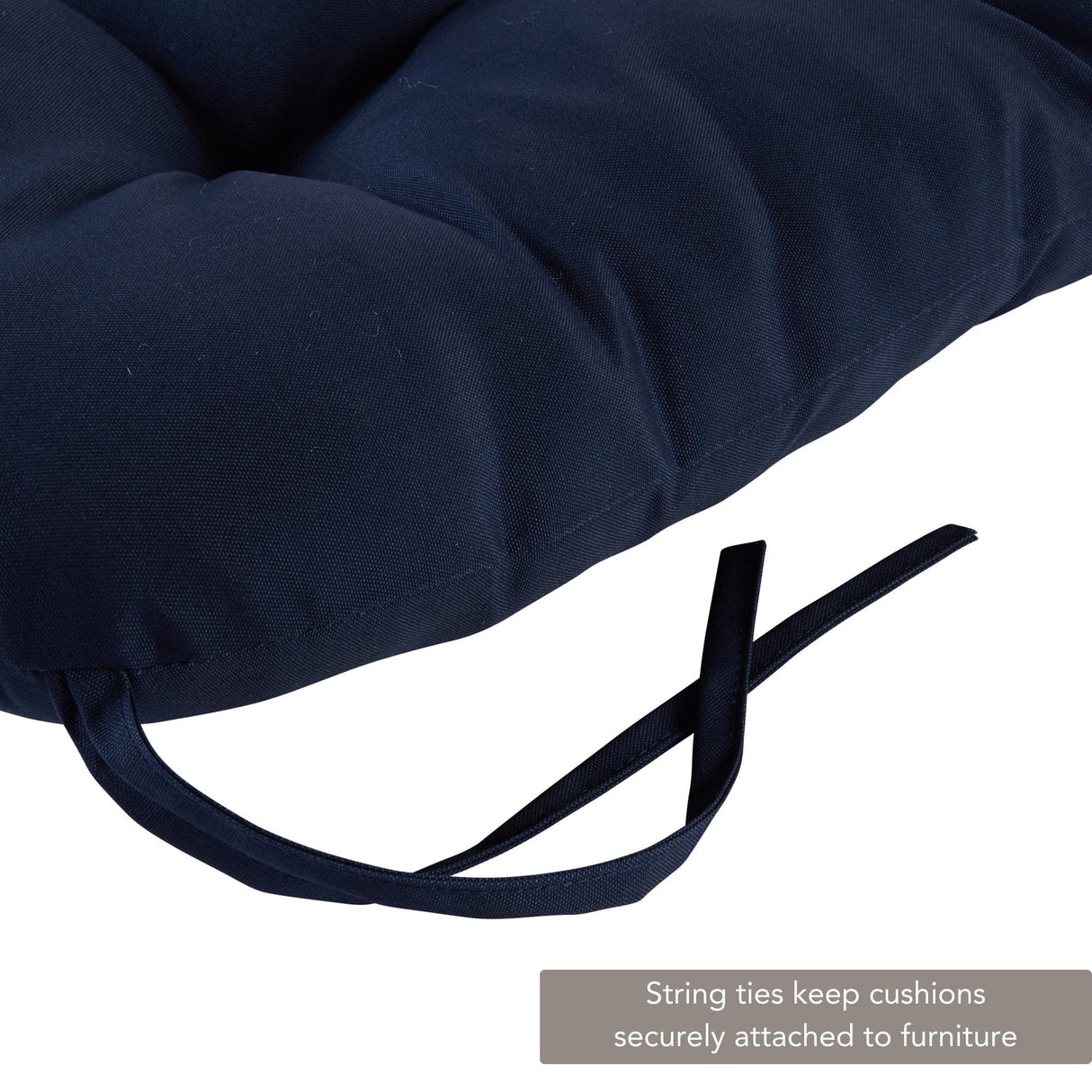 Solid Color 20-inch Square Outdoor Chair Cushion by Greendale Home Fashions - 20w x 20l