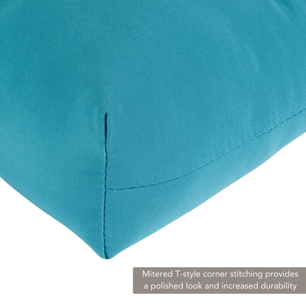 Solid Color 20-inch Square Outdoor Chair Cushion by Greendale Home Fashions - 20w x 20l