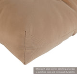 Solid Color 20-inch Square Outdoor Chair Cushion by Greendale Home Fashions - 20w x 20l