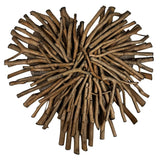Driftwood Hearts - Wall Decor Wooden Heart, Drift Wood Wall Art Pieces
