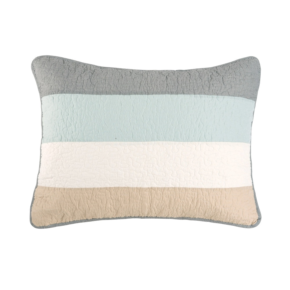 Driftwood Shores Coastal Cotton 3 Piece Quilt Set - Twin 2 Piece
