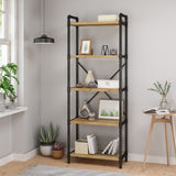 Driscoe Industrial Fir Wood Bookcase by Christopher Knight Home - 24.00" W x 12.00" D x 71.00" H
