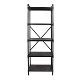 Driscoe Industrial Fir Wood Bookcase by Christopher Knight Home - 24.00" W x 12.00" D x 71.00" H