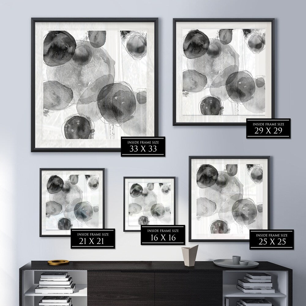 Droplets -Framed Giclee Print