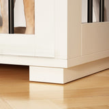 Dual-Drawer Cabinet Pet Sanctuary Contemporary Home Storage Solution