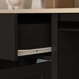 Dual-Drawer Cabinet Pet Sanctuary Contemporary Home Storage Solution