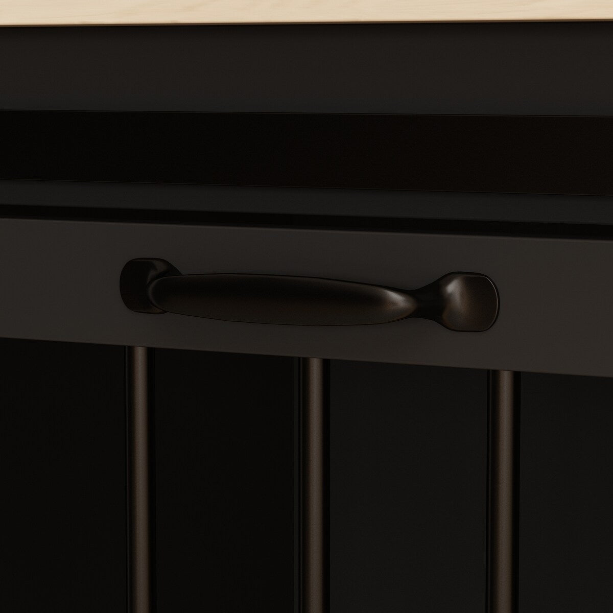 Dual-Drawer Cabinet Pet Sanctuary Contemporary Home Storage Solution