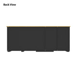 Dual-Drawer Cabinet Pet Sanctuary Contemporary Home Storage Solution