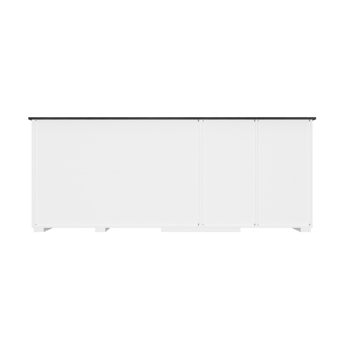 Dual-Drawer Cabinet Pet Sanctuary Contemporary Home Storage Solution